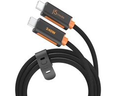 J5CREATE USB-C 240W greito įkrovimo kabelis 1 m
