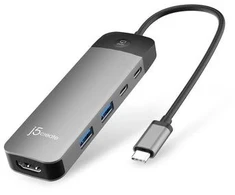 J5CREATE USB-C 4K60 HUB su PD | EKRANO IŠJUNGIMO VALDYMAS