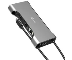 J5CREATE USB-C DUAL 4K60 HDMI HUB | PRO 12-IN-1