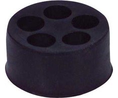 JACOB Daugiapakis „Perfect M25“ kabelis Ø 5x4 mm TPE guminis, juodas