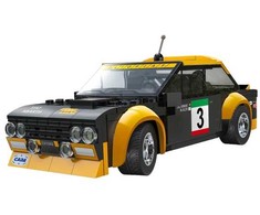 Jamara Jamara CaDA Fiat Abarth 131 zdalnie sterowany modelis Samochód Silnik elektrinis 1:20