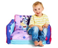 Jj Slot „Bluey 2 in 1“ pripučiama išskleidžiama mini sofa