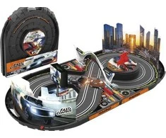 Jj Slot „Fast &amp; Control“ lenktynių trasos lagaminas vaikams 1:43