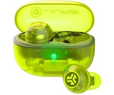 JLab Go Pop ANC, True Belaidės Stereo (TWS), 20 - 20000 Hz, Calls/Music, Ausinės, Teal, Transparent