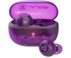 JLab Go Pop ANC, True Belaidės Stereo (TWS), 20 - 20000 Hz, Calls/Music, Ausinės, Violetinė, Transparent