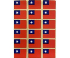 Johnsen Print &amp; Digital Media Taiwan flag stickers