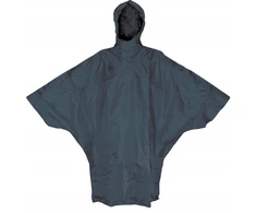 Jollein Poncho STORM Pilkas su kapturem 100x100cm