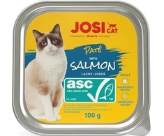 Šlapias kačių maistas JosiCat, lašiša, 0.1kg