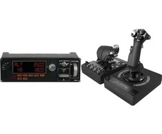 Vairasvirtė Logitech G Saitek Pro Flight Multi Panel USB (945-000009) + G X56 Hotas (945-000059)