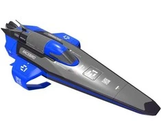 Joysway E1 RaceBird Lite RC hidrosparnio nuotolinio valdymo kateris 2,4 GHz RTR, mėlynas