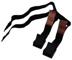 Jumbo Bagažo dirželiai 40 cm / 18 mm, 2 vnt. juodi