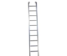 Jumbostillads Jumbo ištraukiamos kopėčios, 2 x 13 pakopų – maksimalus kopėčių ilgis 6,9 m, transportavimo ilgis 3,8 m