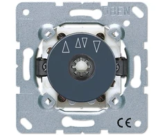 JUNG 1234.10 - Rotacinis jungiklis - 1P - Metalinis - 250 V - 10 A