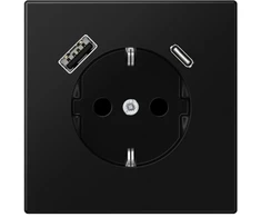 JUNG LS1520-15CASWM, F tipas, plastikas, IP20, 16 A, 50/60 Hz, 5 V