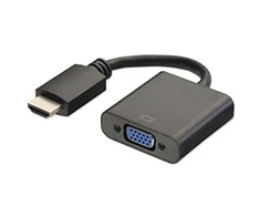 Kabelis ACC HDMI D-Sub (VGA), 0,1, Baltas (AH011)