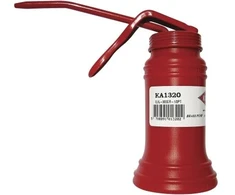 KABI Aliejaus ąsotis 1320 su plieniniu snapeliu, plastikinis indas