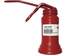 KABI Aliejaus ąsotis 1320 su plieniniu snapeliu, plastikinis indas
