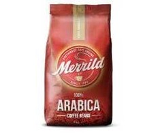 Merrild Arabica kavos pupelės, 6 x 1kg