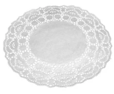 Kager Sausainių popieriaus iškirptės, 24 cm skersmens, apvalios, 500 vnt./pakuotėje - (500 vnt.)