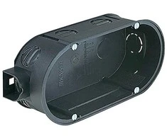Wexe Kaiser Elektro 1656-02 Dviguba jungiamoji dėžutė (P x A x G) 140 x 60 x 42 mm