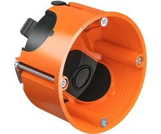 Kaiser Elektro 1 vt. dėžutė į gipsą su membranomis Kaiser K9263-22 (49mm gylio)