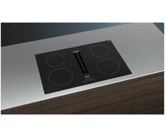 Siemens iQ300 EH811BE15E, Juoda, Įmontuojama, 80 cm, Indukcinė kaitlentė su zonine funkcija, Keraminė, 4 zona(-os)