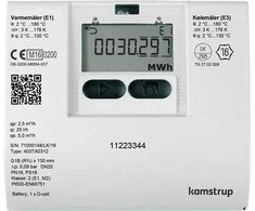 Kamstrup MULTICAL 403 1,5m3/h - šilumos siurbliai 110mm x G3/4 'B (R1/2 ') grįžtamasis sriegis