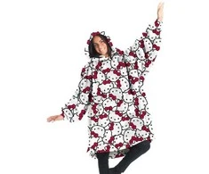 KANGURONE Hello Kitty Hoodie Plaid