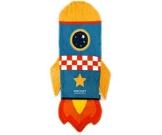 KANGURU vaikiškas pledas/kilimėlis „Space Rocket“