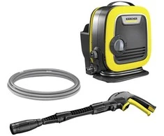 Kärcher K Mini, Kompaktiškas, Elektrinis, 5 m, Aukšto slėgio, Juoda, Geltona, IPX5