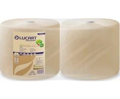Karen Lucart EcoNatural* 3.800 - Valymo ritinėlis, 3 sluoksniai, 200 m, Fiberpack celiuliozė - 2 ritinėliai