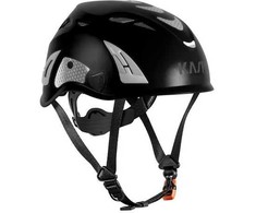 Kask SuperPlasma AQ Hi-viz juodas apsauginis šalmas
