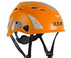 KASK apsauginis šalmas „Superplasma HIVIS“, oranžinis, 51–63 cm, EN397, svoris apie 390 g (WHE00105-222.UNI),