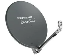 Kathrein KEA 850, 10,7–12,75 GHz, 38,5 dBi, 0–80°, grafitas, aliuminis, 85 cm