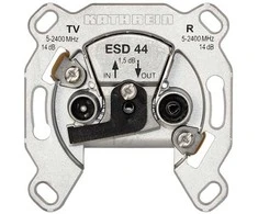 Kathrein 274418 Bk-Steckdose 2-Fach