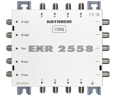 KATHREIN EXR 2558 - 5 įėjimai - 8 išėjimai - 950 - 2150 MHz - 5 - 862 MHz - 25 dB - IP30