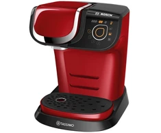 Kavos aparatas Bosch My Way 2, kapsulinis kavos virimo aparatas, 1.3 L, Coffee kapsulinis, 1300 W, Raudona
