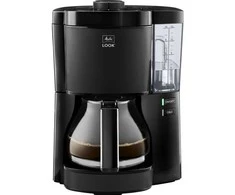 Kavos aparatas Melitta Look, Lašėjimo , 1.25 L, Malta kava, 1080 W, Juodas