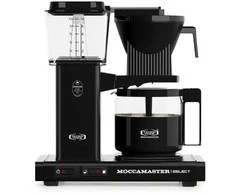 Kavos aparatas Moccamaster KBG Select, Lašėjimo , 1.25 L, Malta kava, 1520 W, Juodas