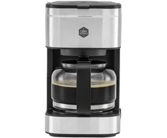 OBH Nordica Coffee Prio, Espreso kavos aparatas, 0,75 l, 700 W, Juoda, Nerūdijančio plieno