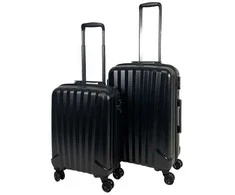 Kelioninis Bongout Bon Goût Milano Hardcase 2 pak trolleysæt sort