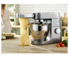 Kenwood KAX984ME, Pasta press, Nerūdijantis plienas, Aliuminio, Chrome, Nerūdijantis plienas, 219 mm, 76 mm, 54 mm