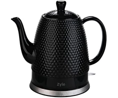 Keramikinis virdulys Zyle ZY17KWS, talpa 1,5 l, juodas