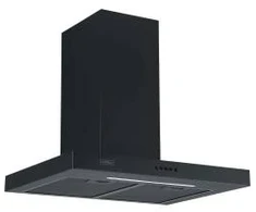 Kernau KCH 1762 B 60 cm įmontuojamas sieninis gartraukis – juodas, 3 greičiai, LED apšvietimas