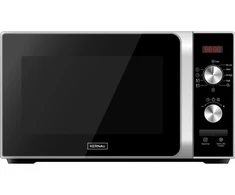 KERNAU KFMO 203 E B, Stalviršis, Mikrobangų krosnelė be ventiliacijos, 20 l, 700 W, Įmontuotas ekranas, Mygtukai, Sukamasis