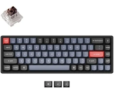 „Keychron K6Pro 65% Alu RGB Brown H“ klaviatūra K6P-J3-DE