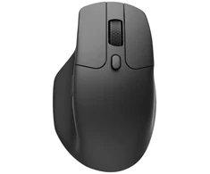 Pelė „Keychron M6“, dešinysis, optinis, radijo dažnių belaidis ryšys + „Bluetooth“ + USB C tipo, 30000 DPI, juodas