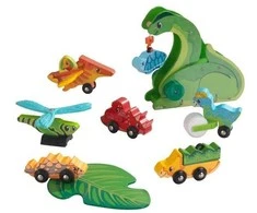 KidKraft 20006, Animal, Juodas, Mėlyna, Žalias, Oranžinis, Violetinė, Raudona, Baltas, Geltona, Plastic, Wood
