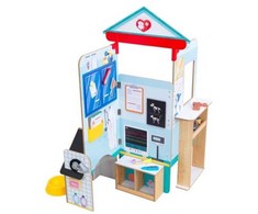 KidKraft Let''s Pretend™ Iššokantis naminių gyvūnėlių daktaro langelis, Iššokantis naminių gyvūnėlių daktaro langelis, 3 metai (-ai)