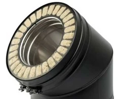 Kierulff Medinis 150/250 mm kampinis elementas 45° - Metalbestos